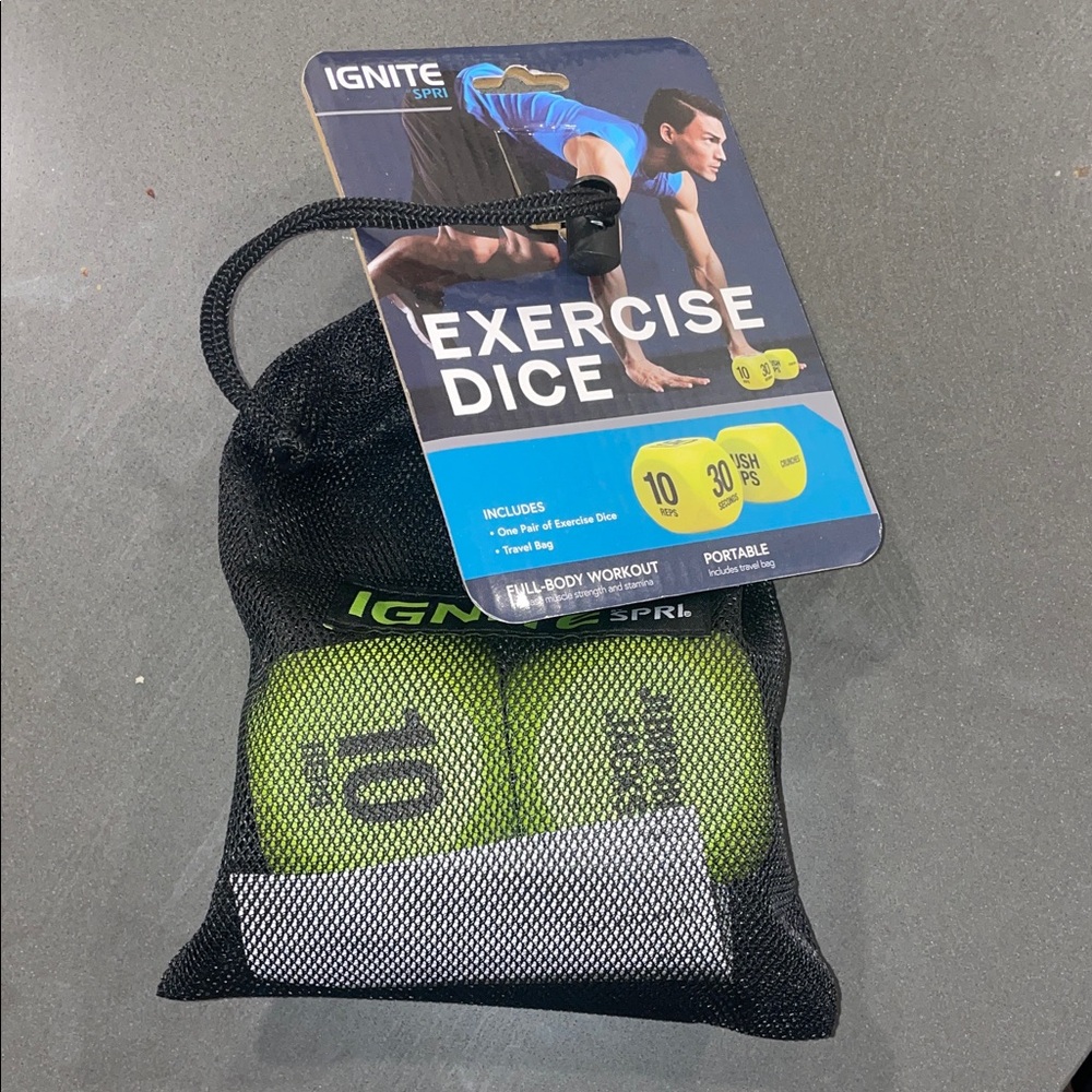 Ignite Exercise Dice Set